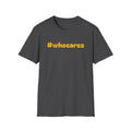 Zero Worries Yellow Font Graphic Tee
