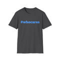 Zero Worries Blue Font Graphic Tee